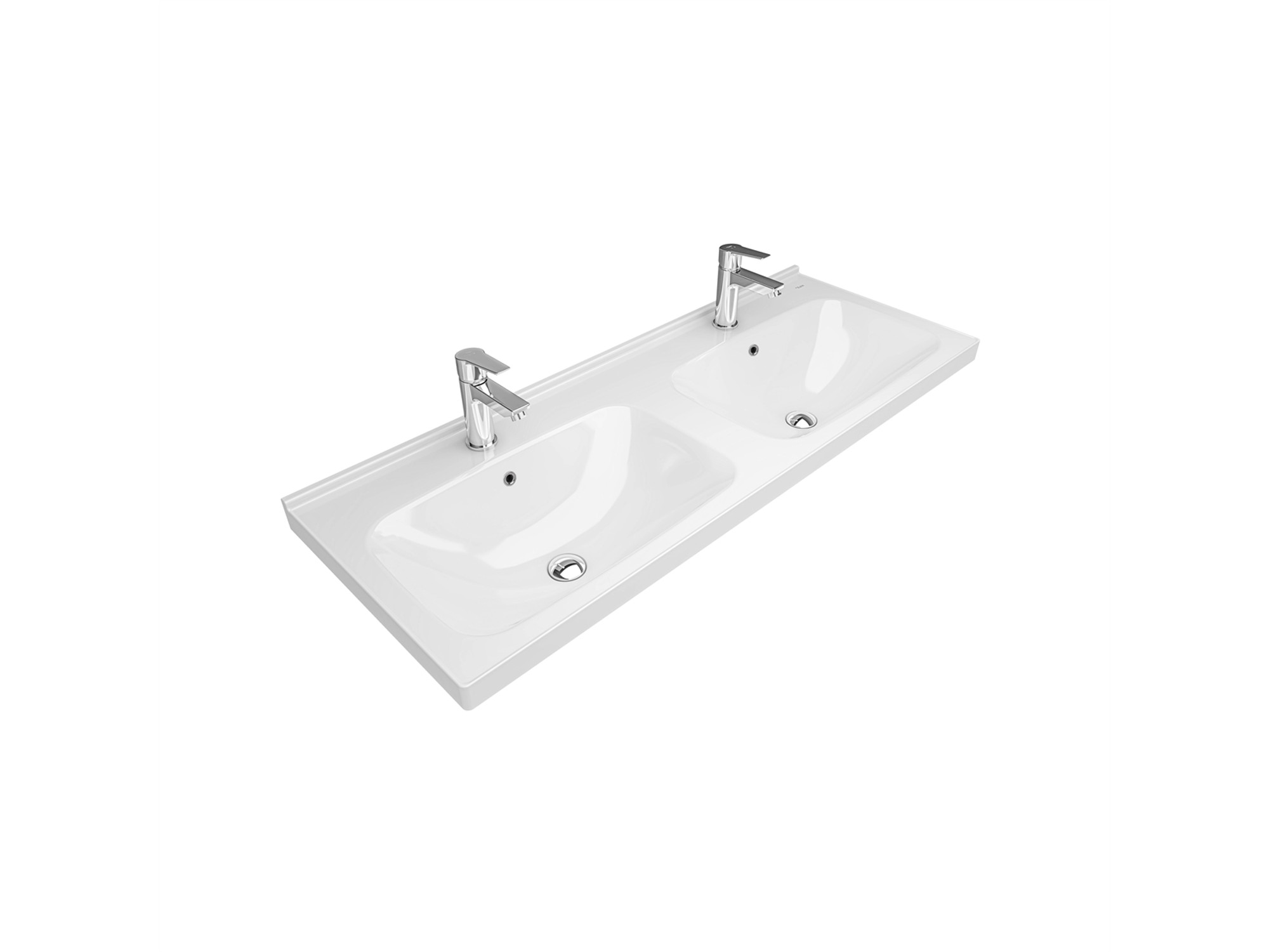 İdea 2.0 Çift Hazneli Shelf Washbasin 120x45 cm