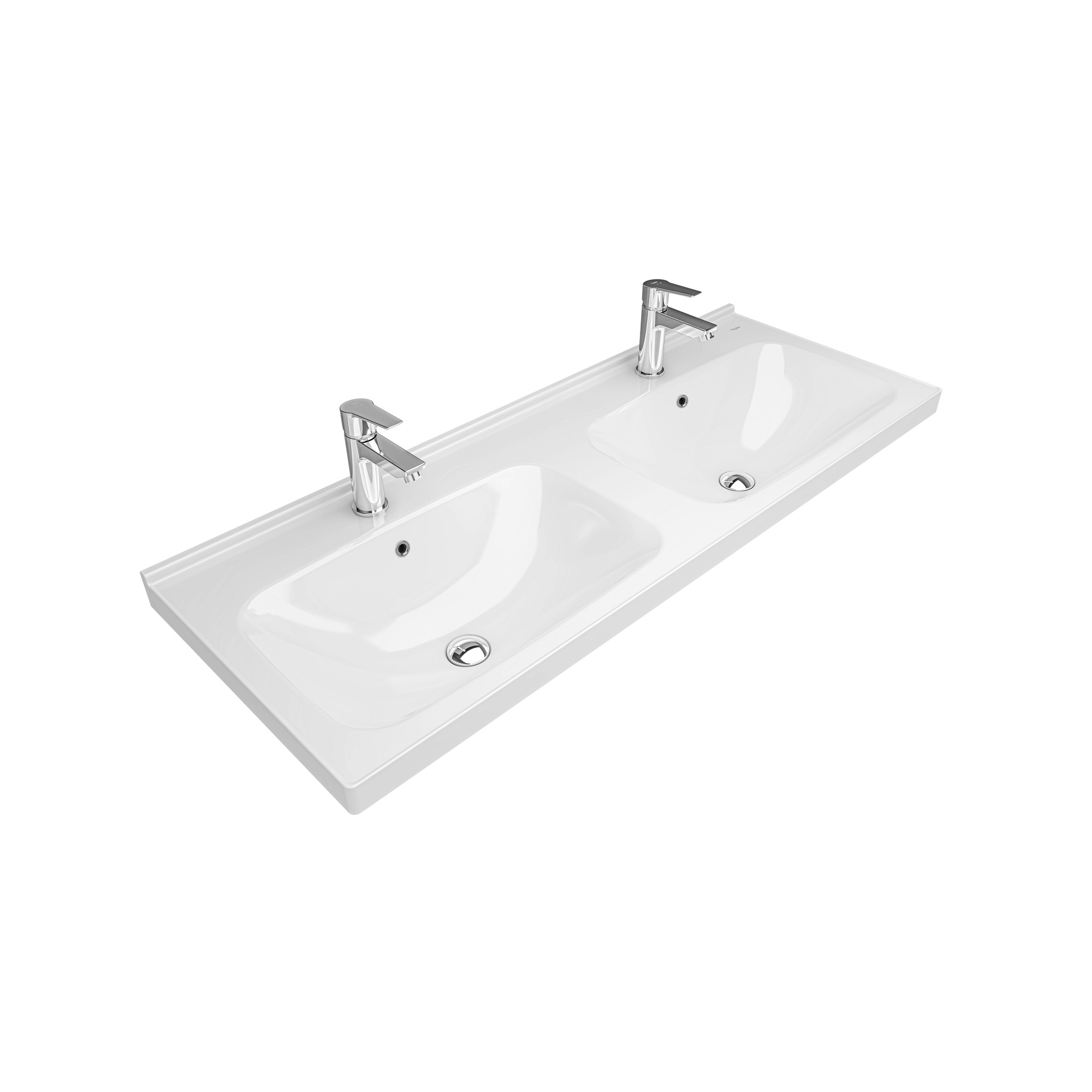 İdea 2.0 Çift Hazneli Shelf Washbasin 120x45 cm