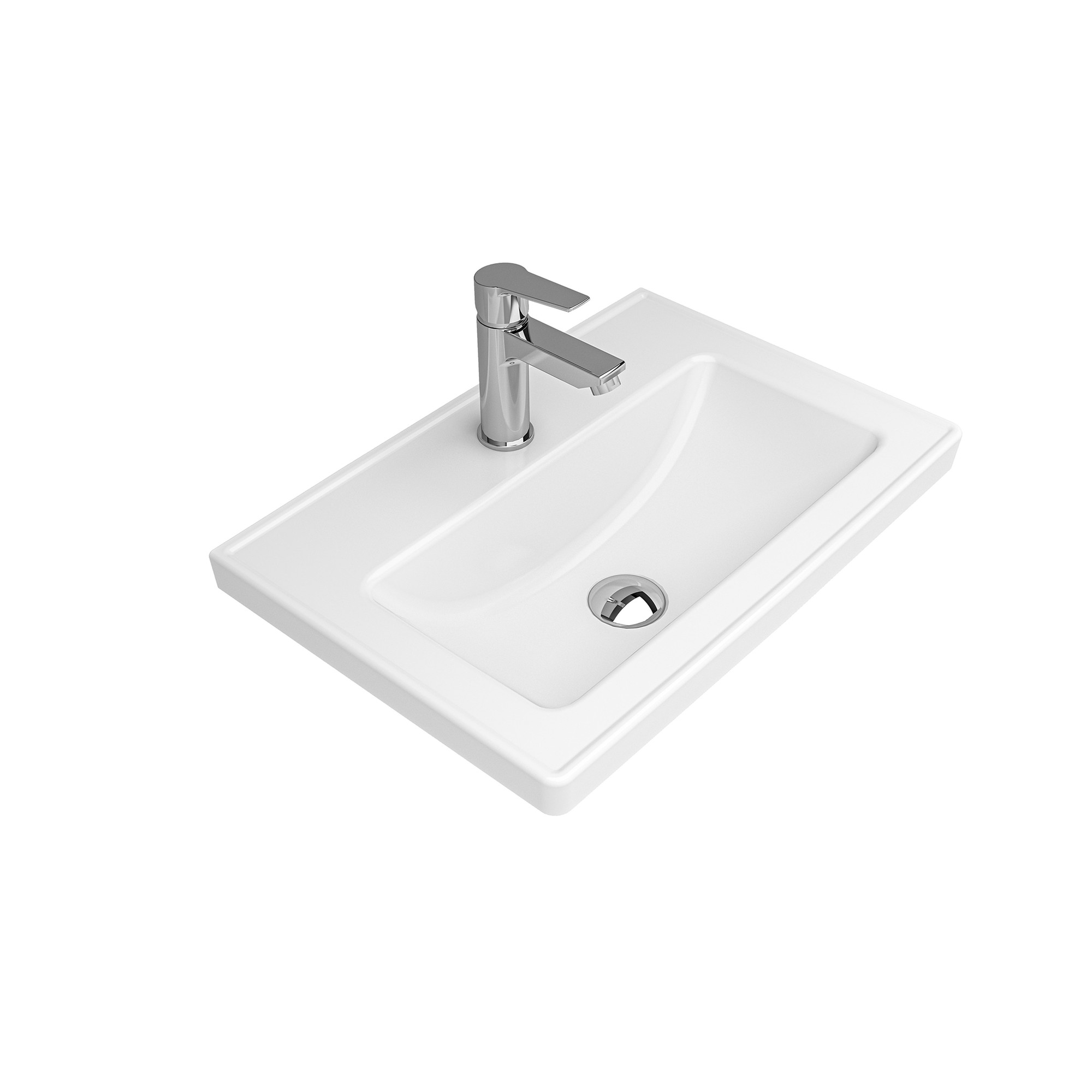 Optimum Shelf Washbasin 55X37cm