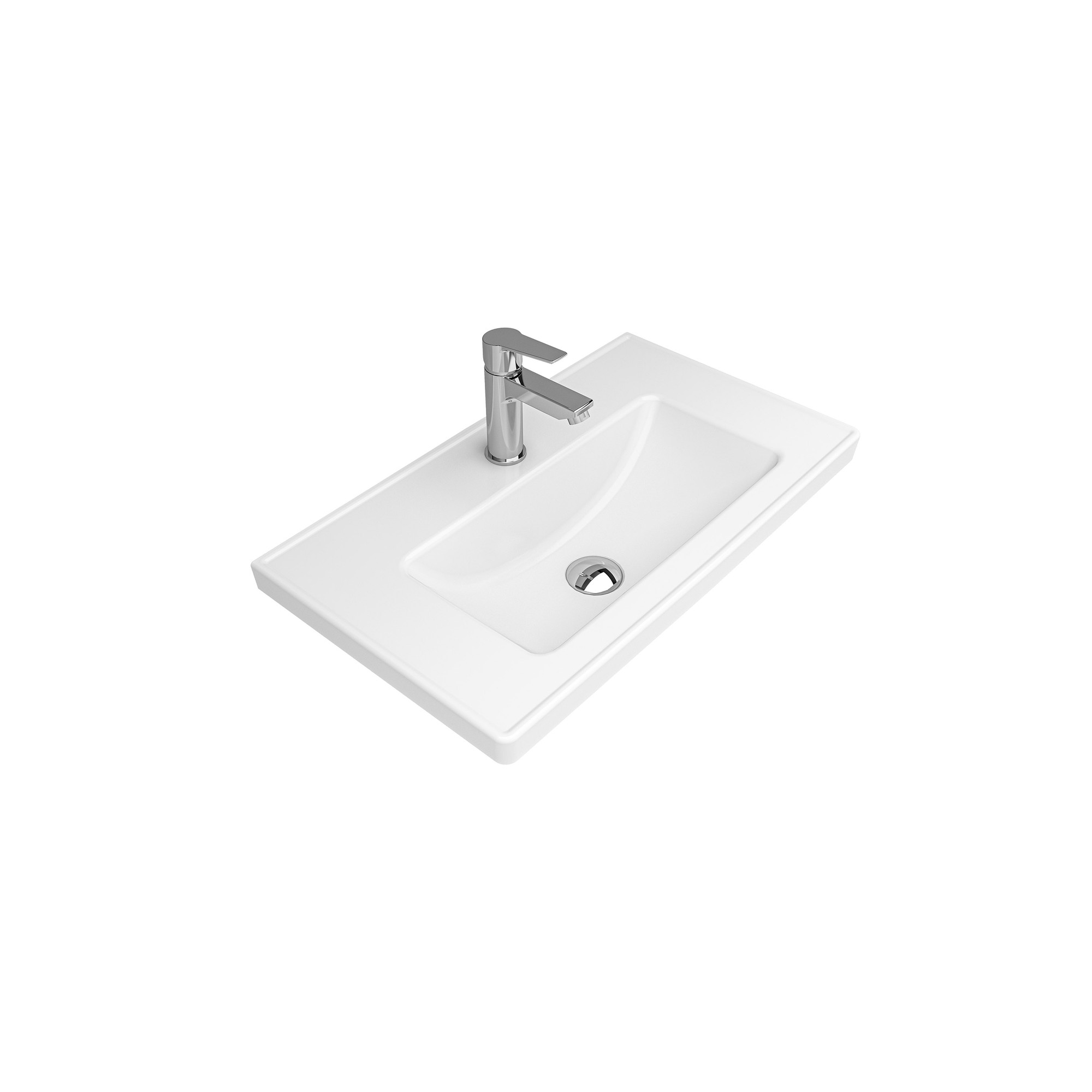Optimum Shelf Washbasin 65X37cm
