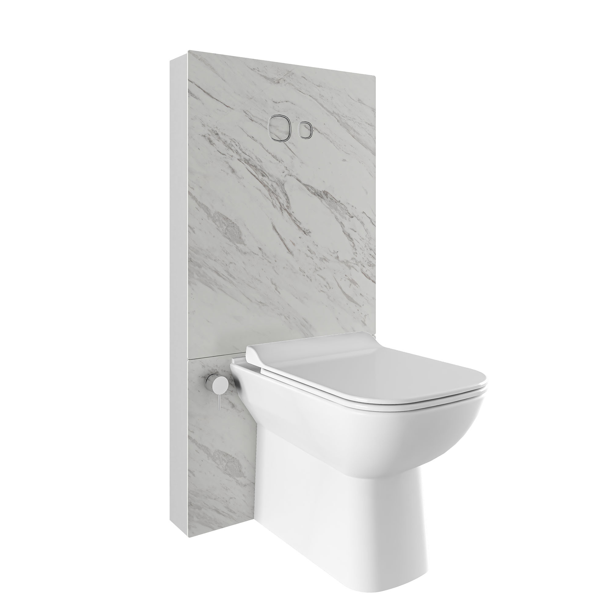 Trono Monoblok Rezervuar Ksfx Pallisandro 3/6L-Yerden Klozet