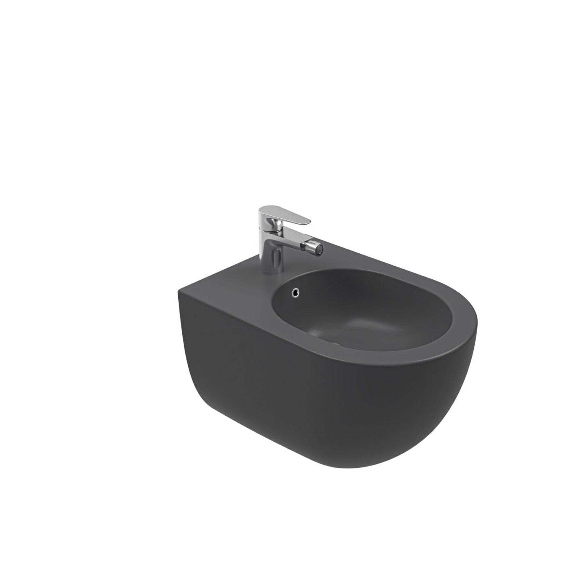 Zero Wallhung Bidet Matte Grey