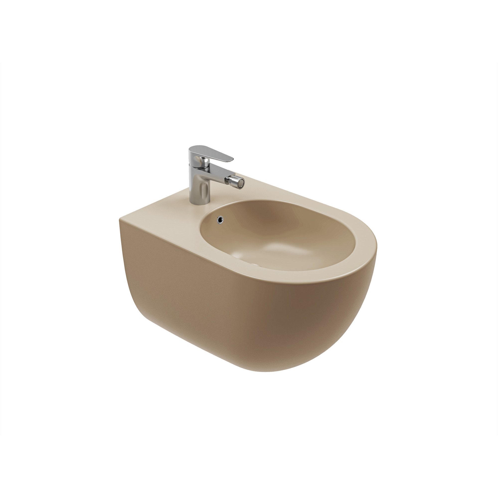 Zero Wallhung Bidet Matte Latte