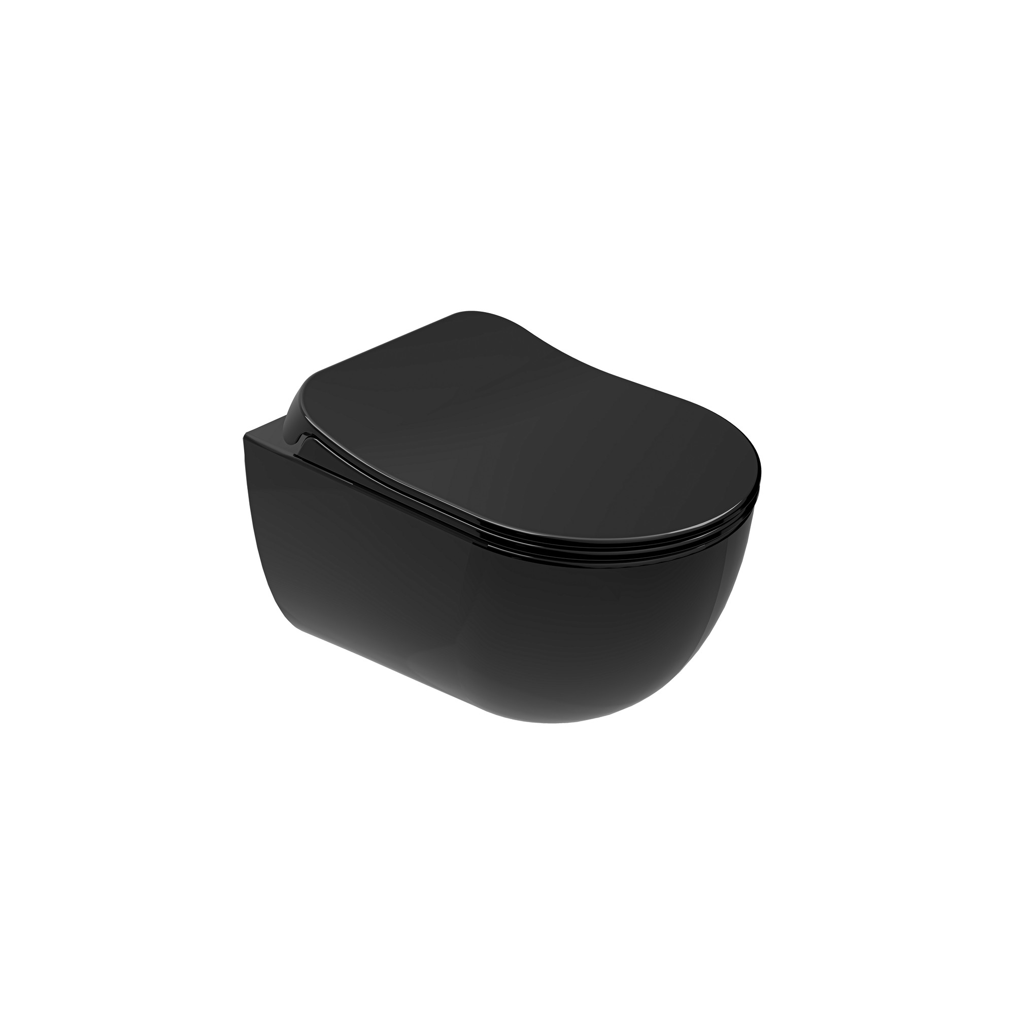 Zero 2.0 Smart Asma Klozet + Ultra Slim Kapak Siyah