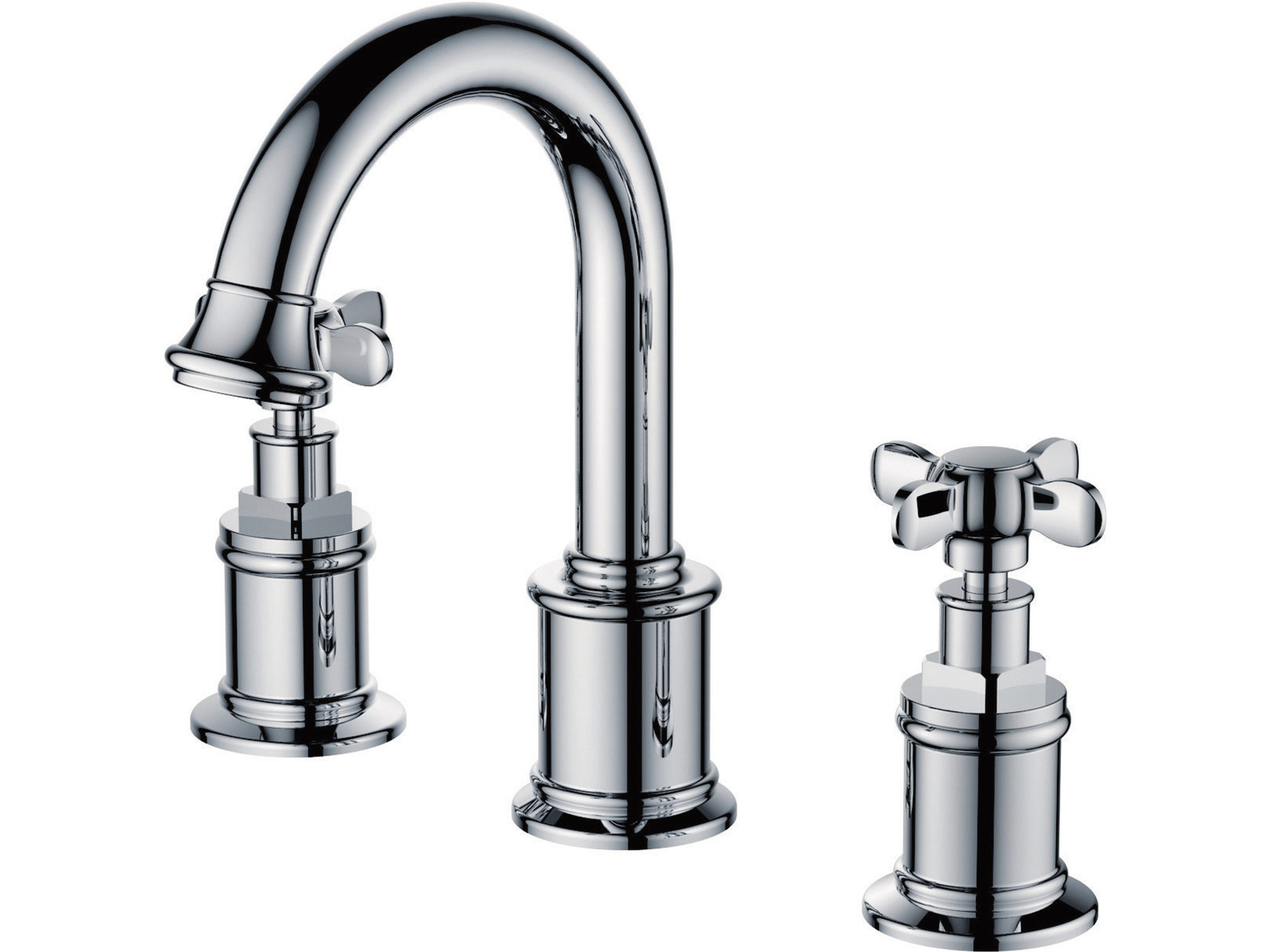 Victorian Lavabo Bataryası (3 Delikli Lavabo İçin)