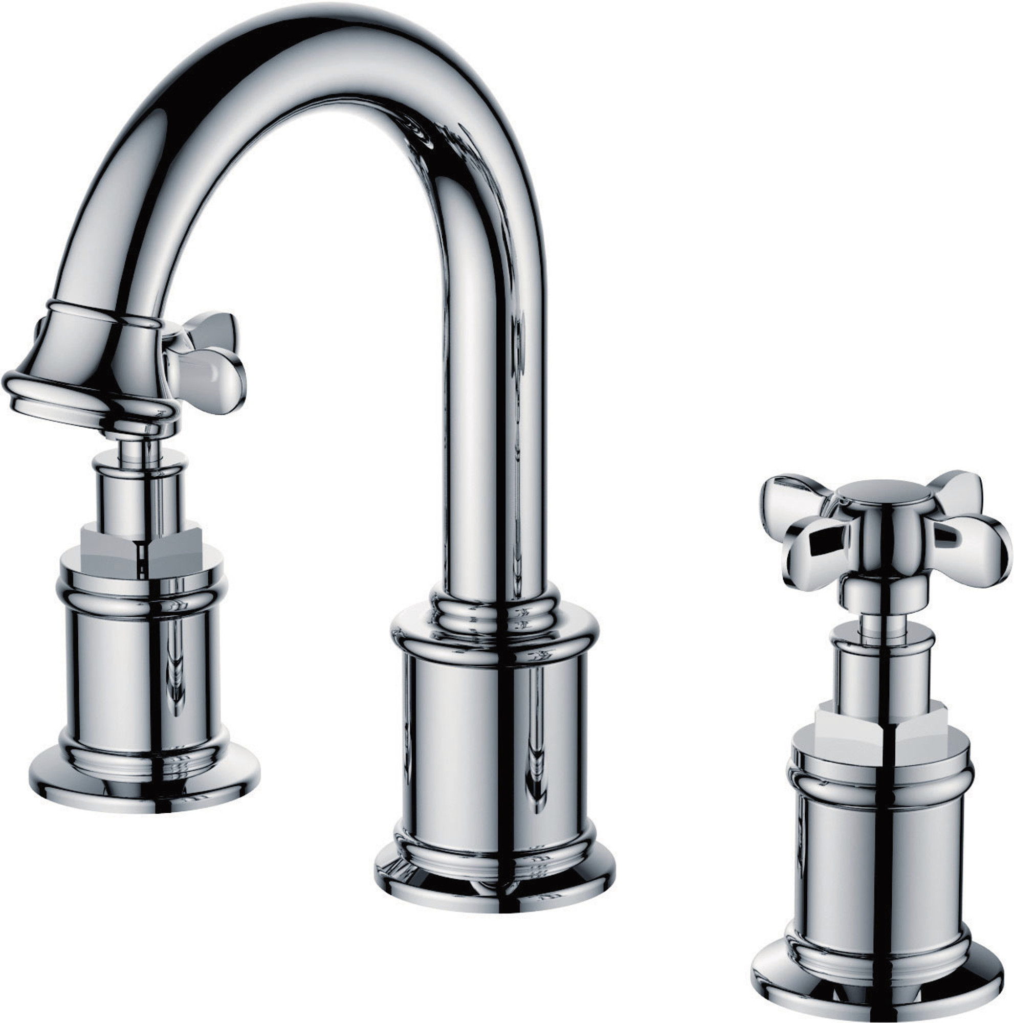 Victorian Lavabo Bataryası (3 Delikli Lavabo İçin)