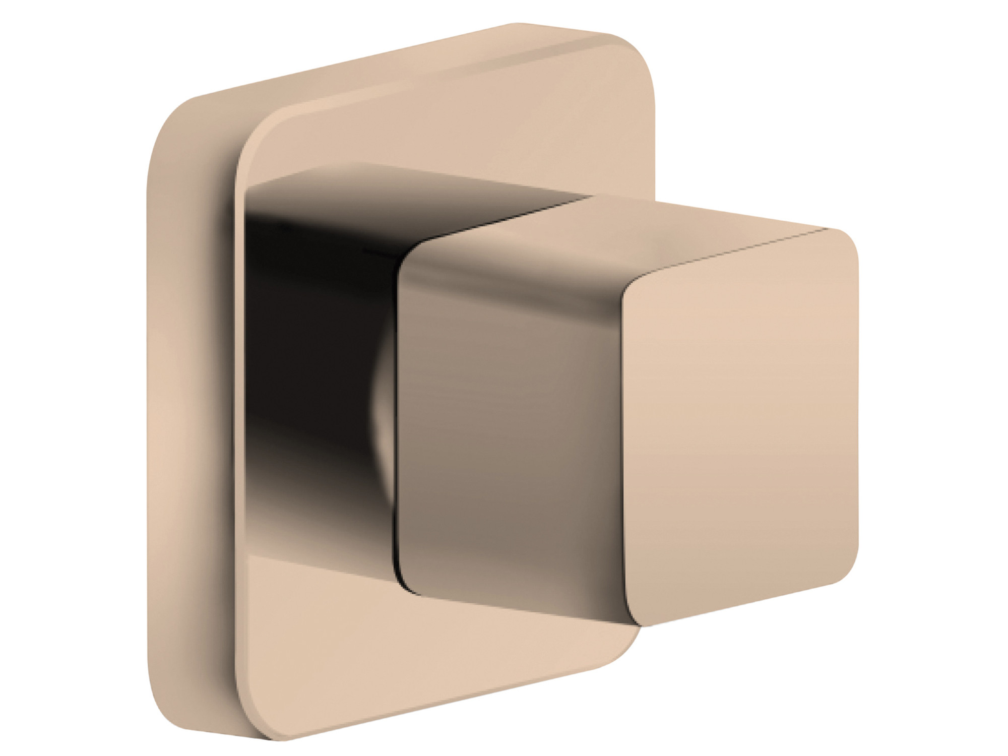 K100 Built-In Stop Valve 90° Rose Gold