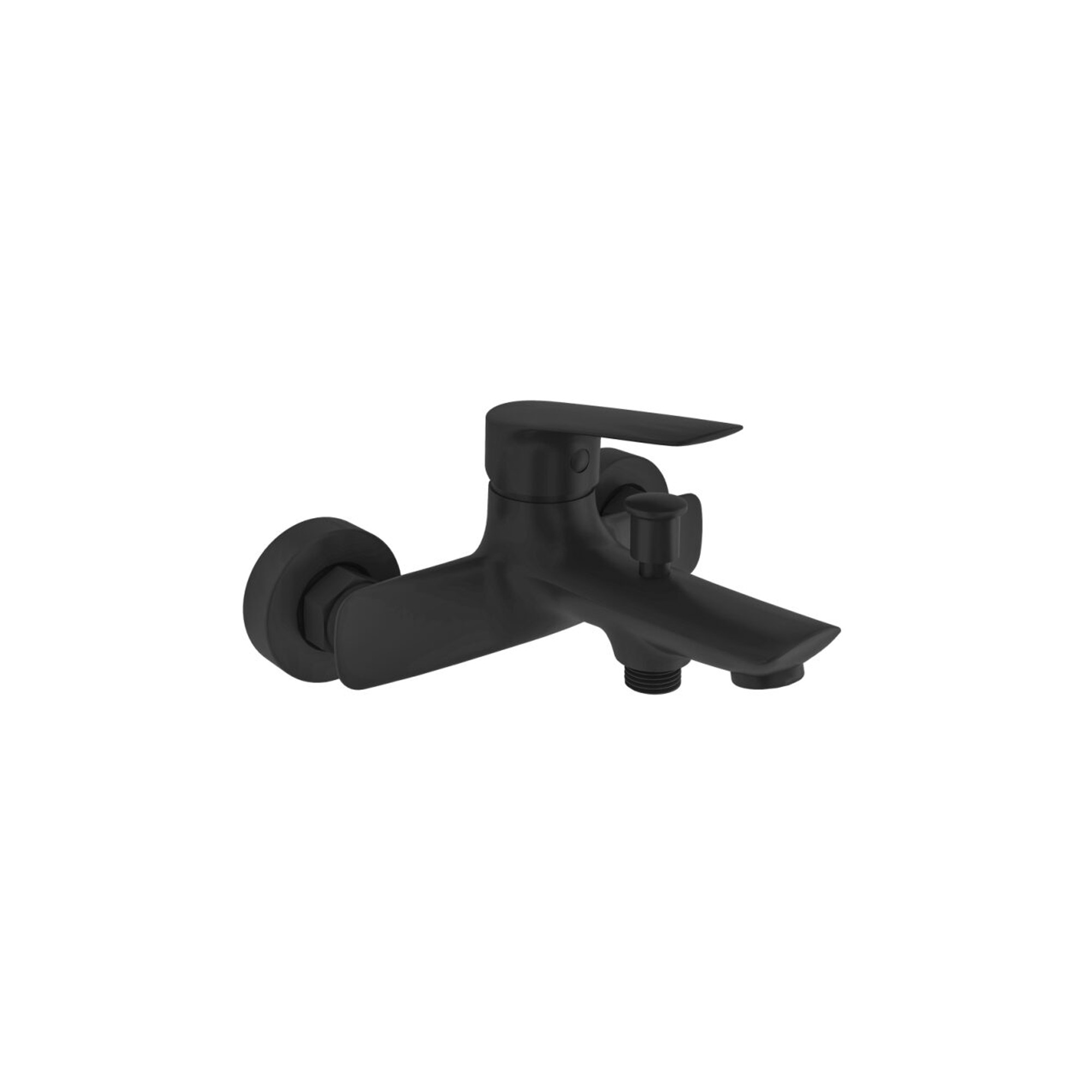 Tandem Bath Mixer Black