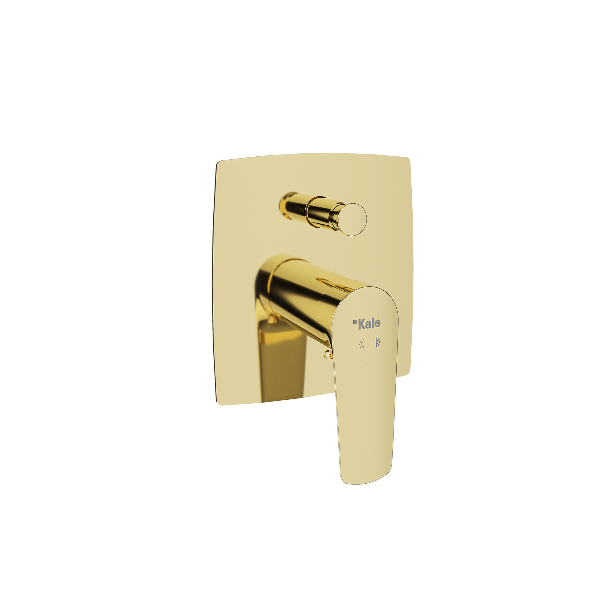 Tandem Built-In Bath Mixer Gold