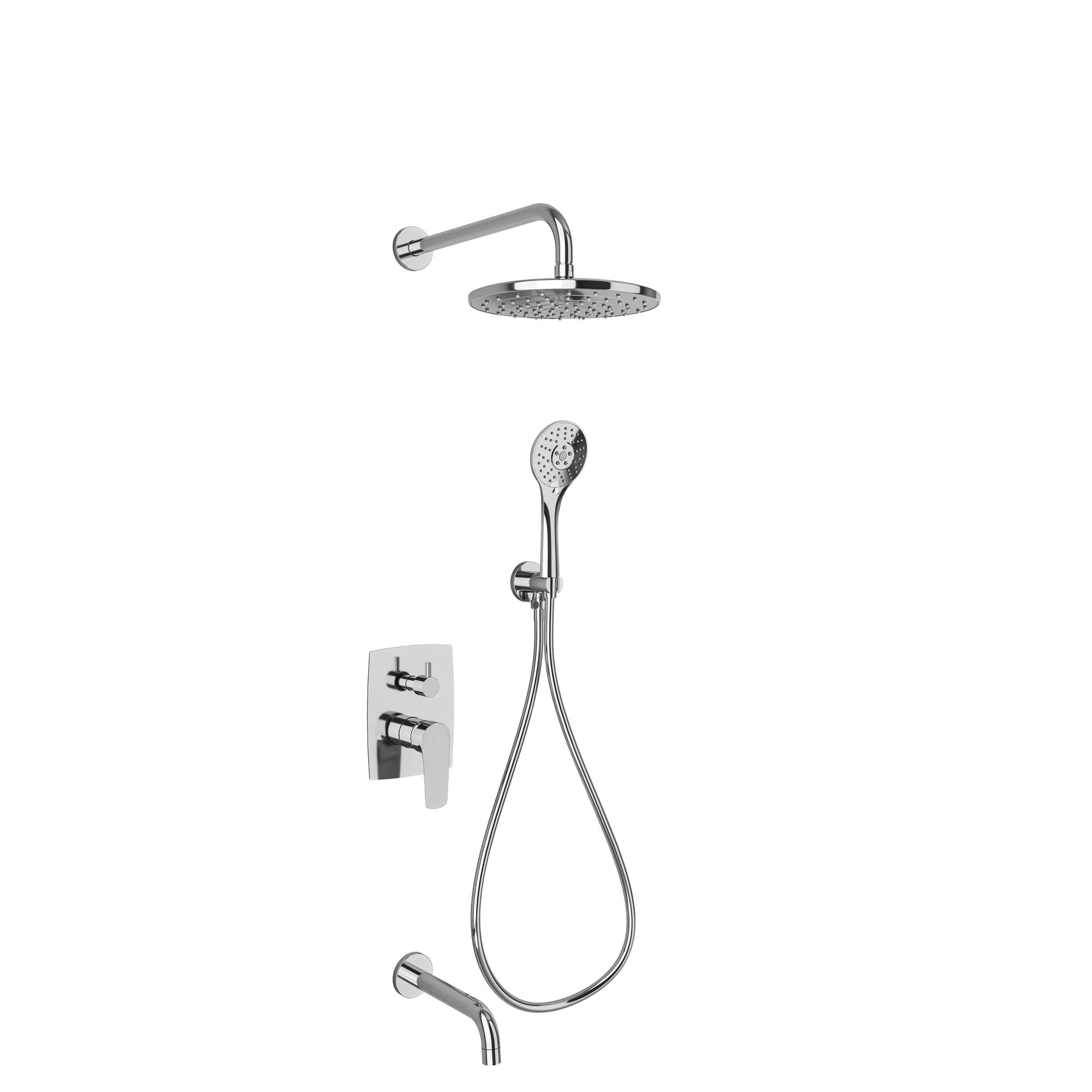 Tandem Built-in Shower Set