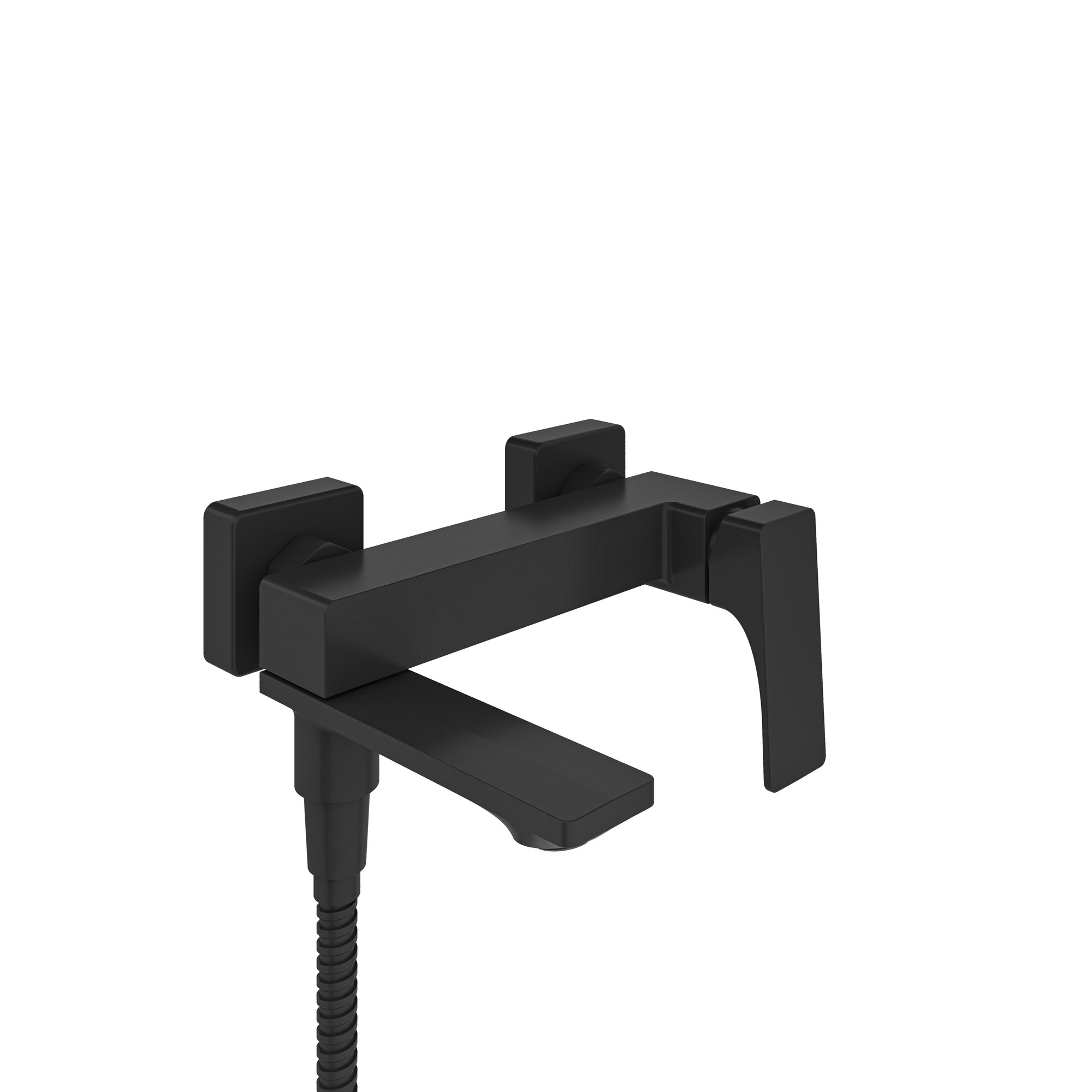 Fold Bath Mixer Matte Black
