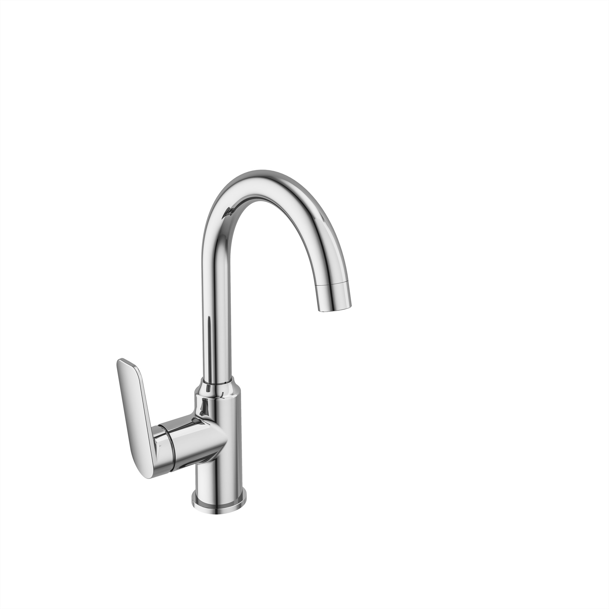 Iris Washbasin Mixer With Swivel Spout