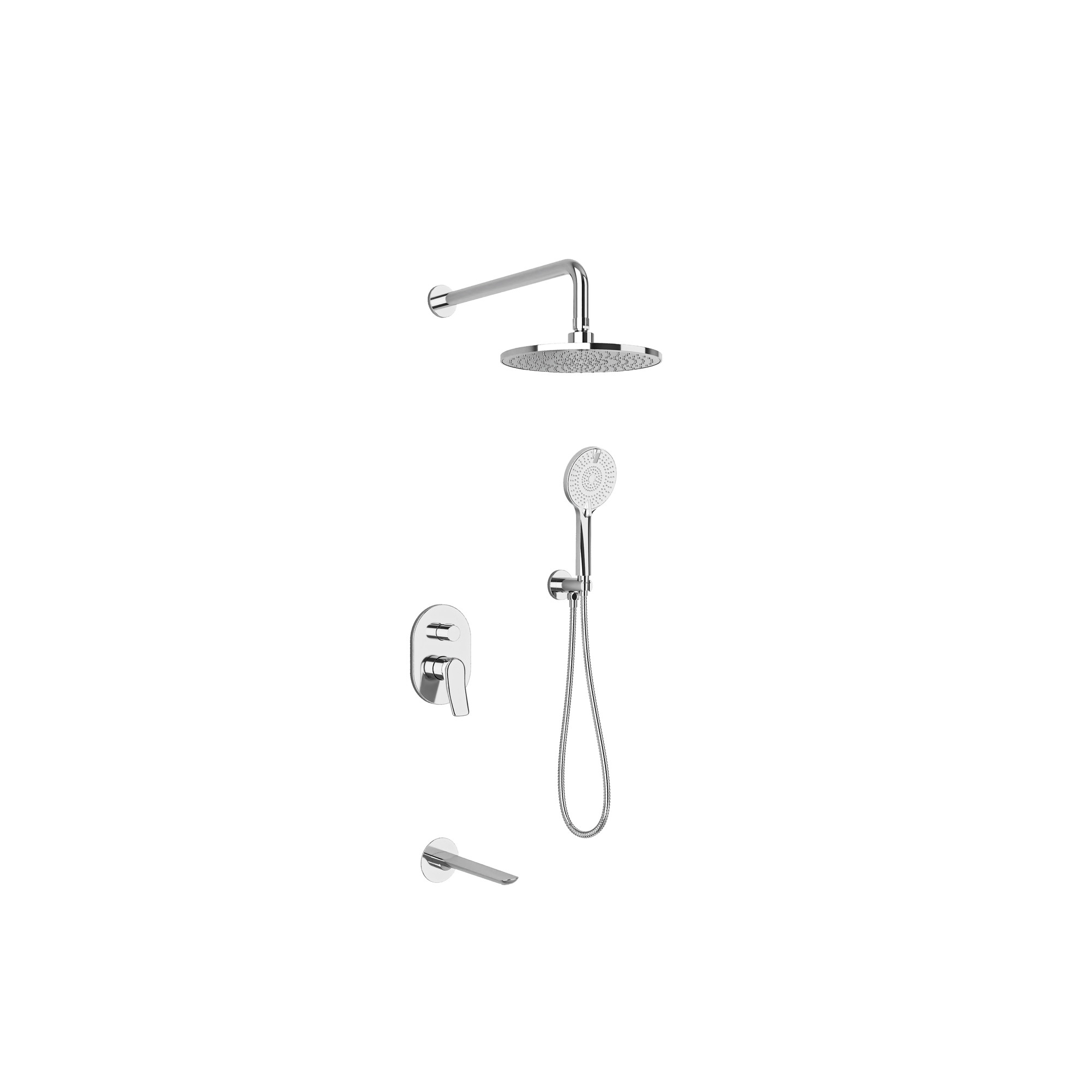 Luvia Built-in Shower Set