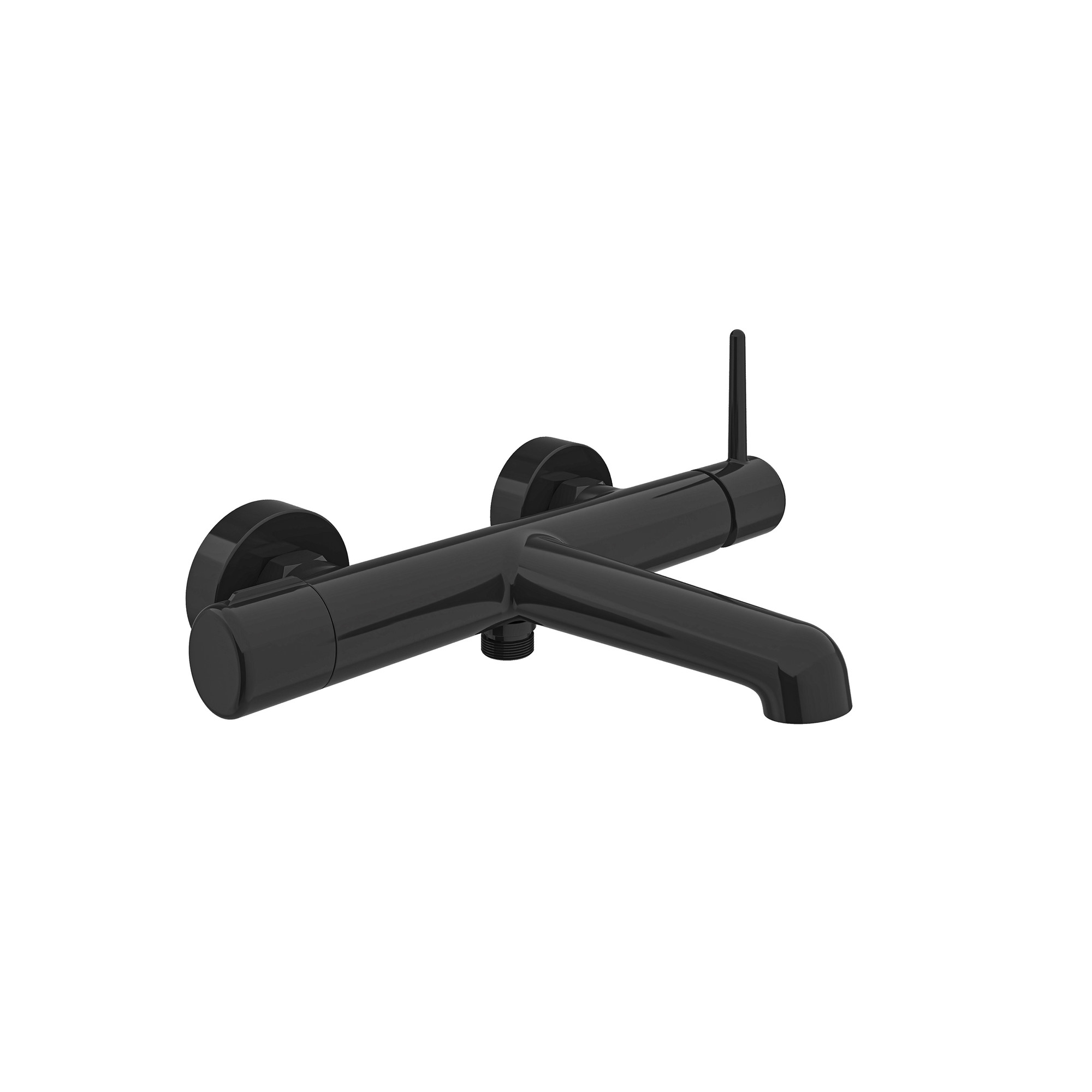 Toi Bath Mixer Polished Black