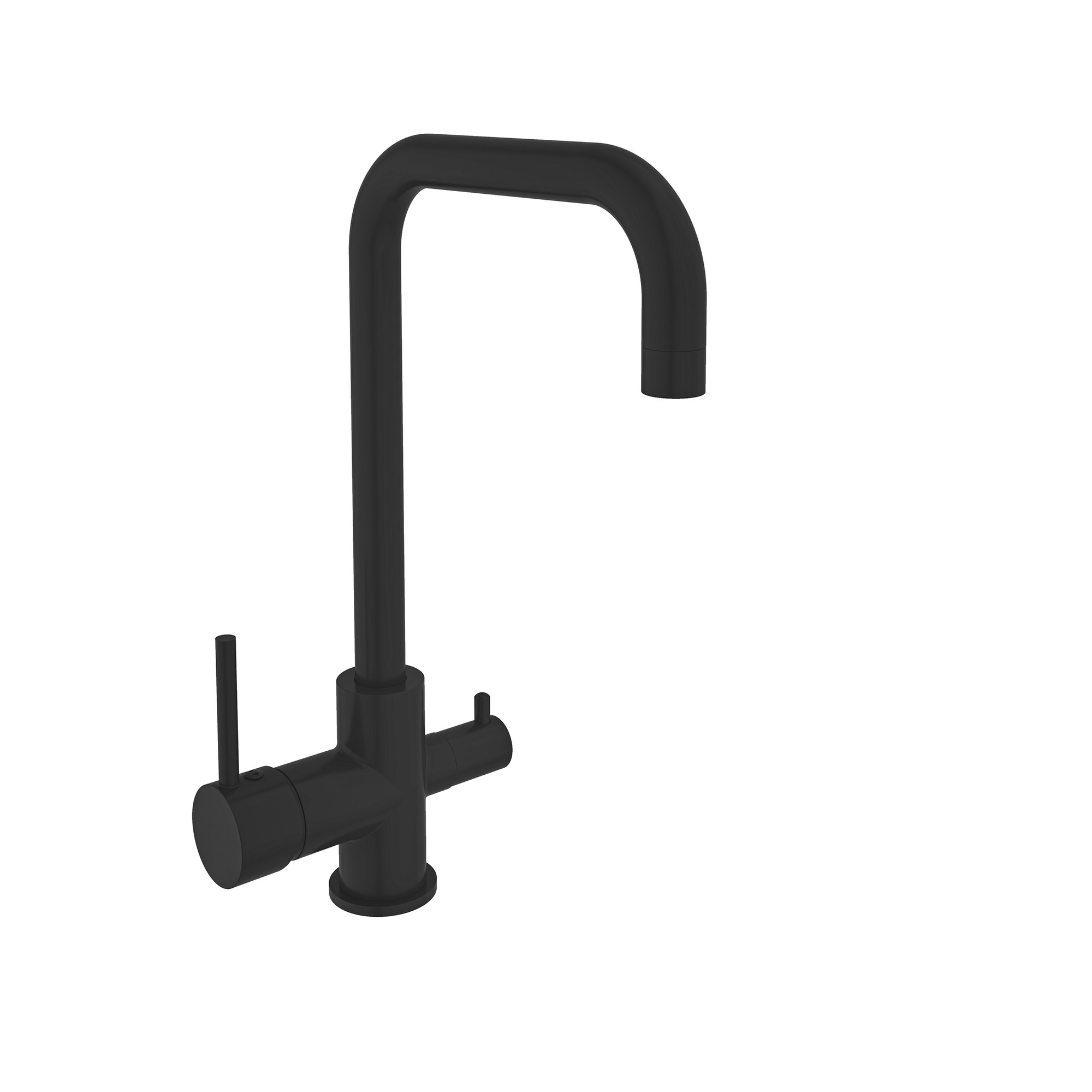 Lea Dual Flow Kitchen Mixer Matte Black