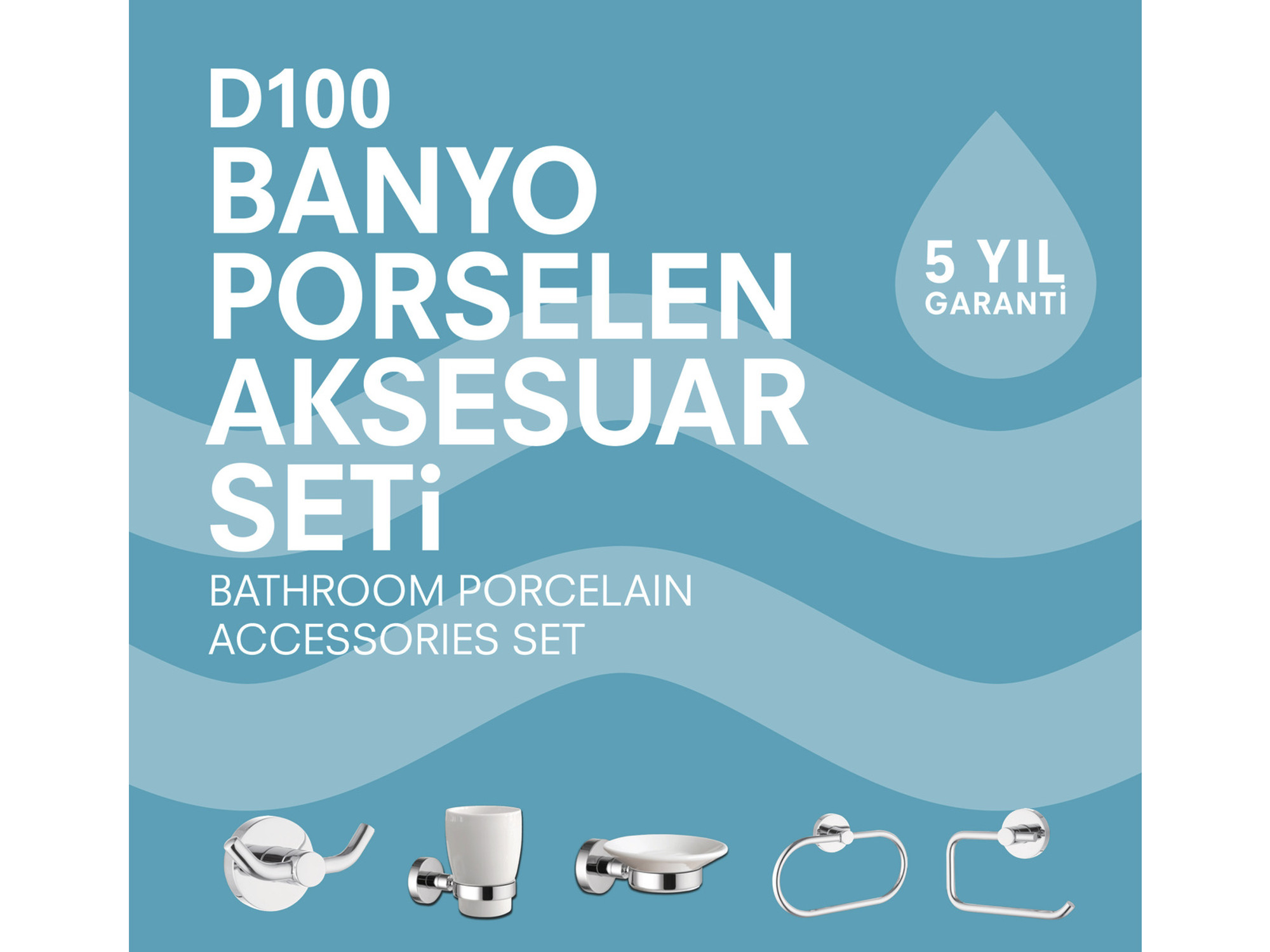 D100 Porselen Aksesuar Seti