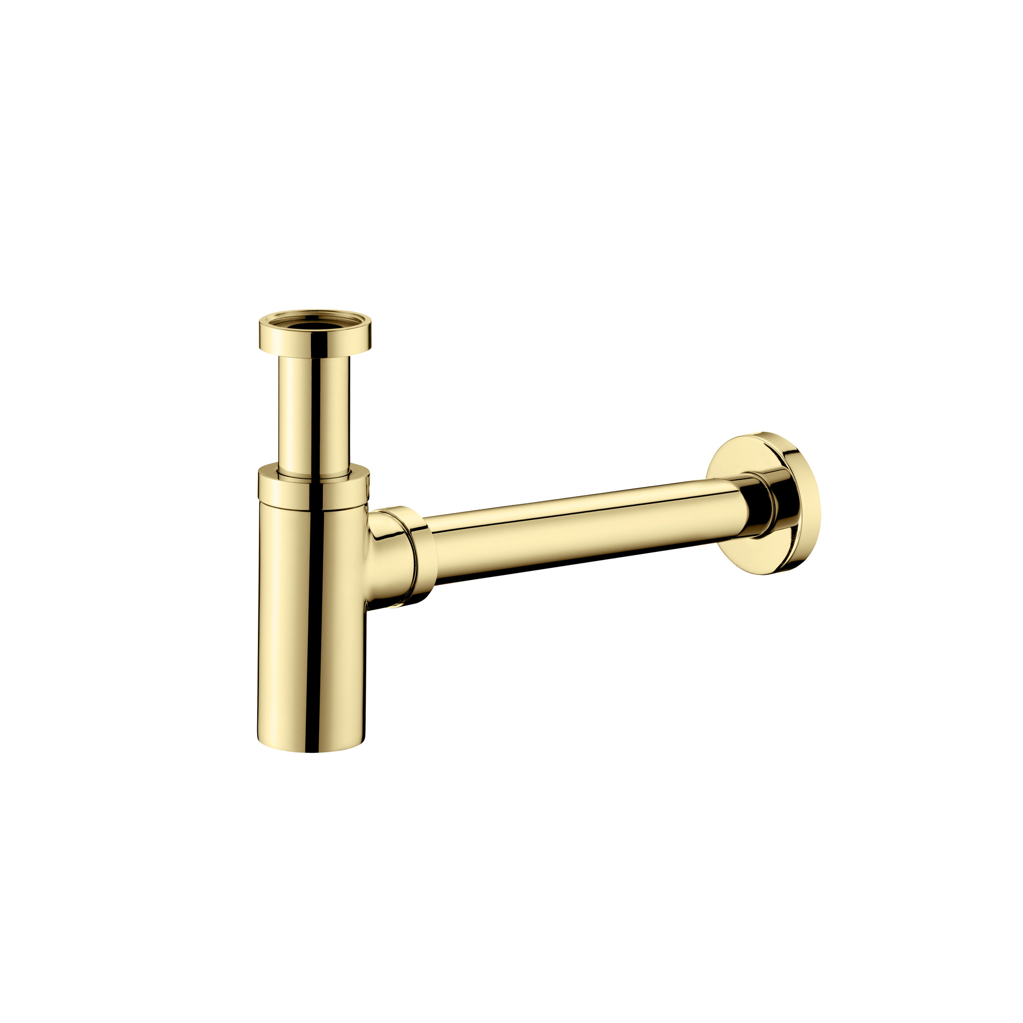 Minimalist Lavabo Sifonu Altın