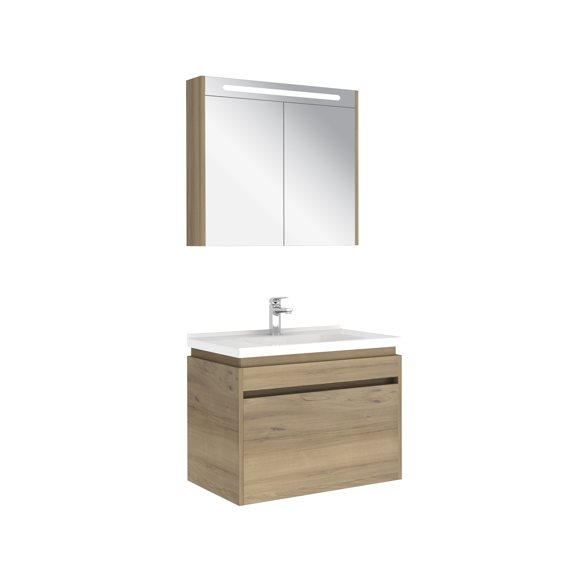 Idea 2.0 Tek Çekmeceli Set Pasific A 80 Cm