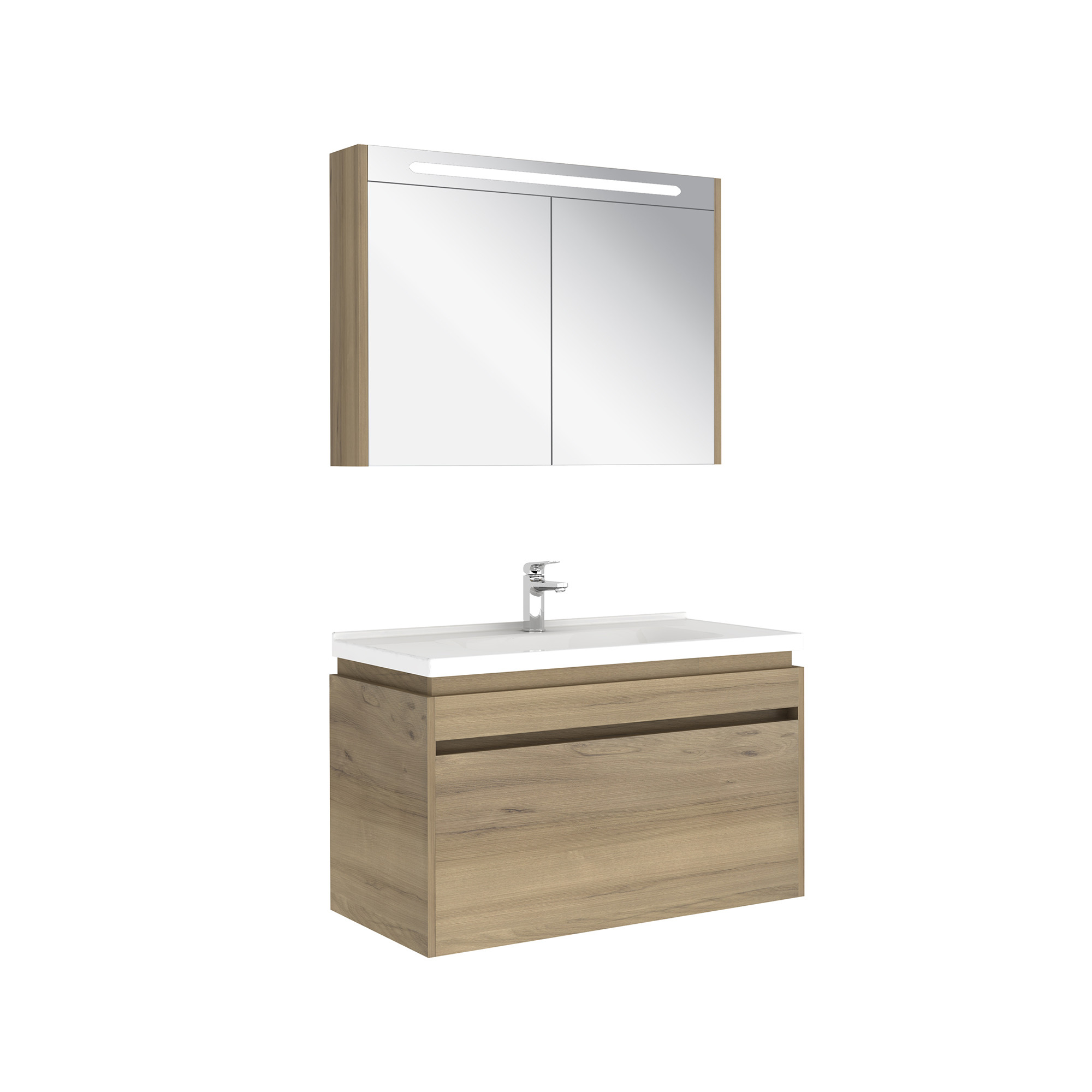 Idea 2.0 Tek Çekmeceli Set Pasific A 100 Cm