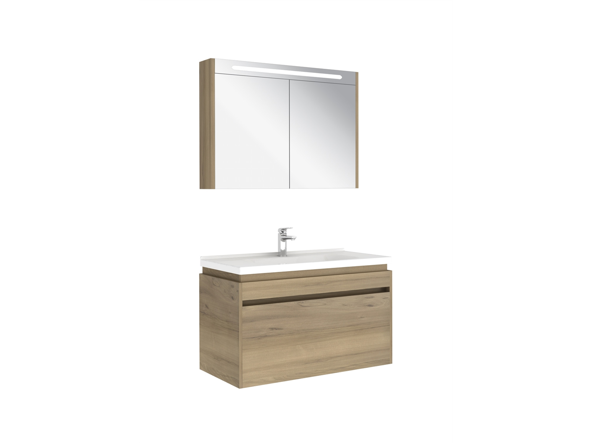 Idea 2.0 Tek Çekmeceli Set Pasific A 100 Cm