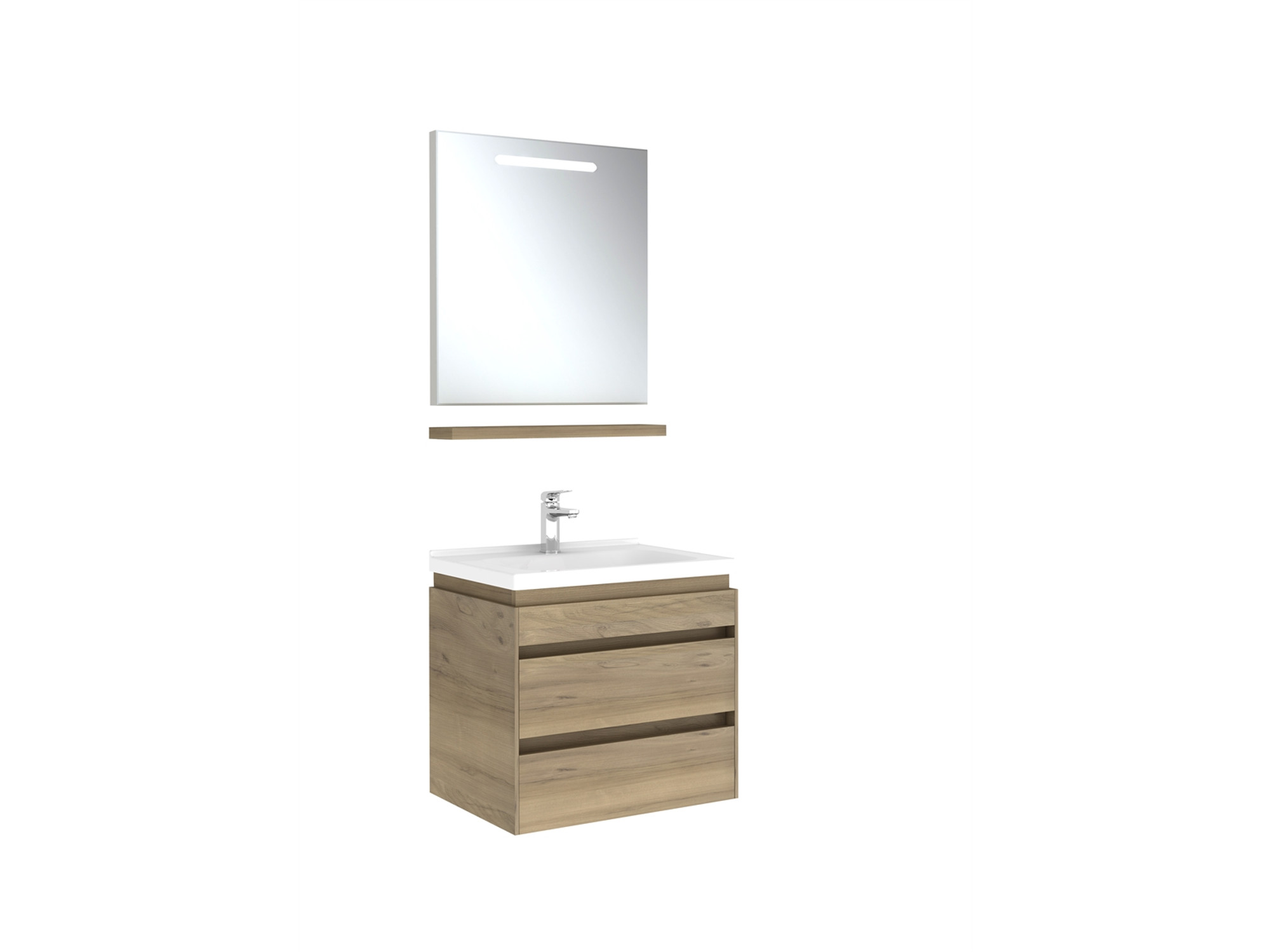 Idea 2.0 Çift Çekmeceli Set Pasific A 65 Cm