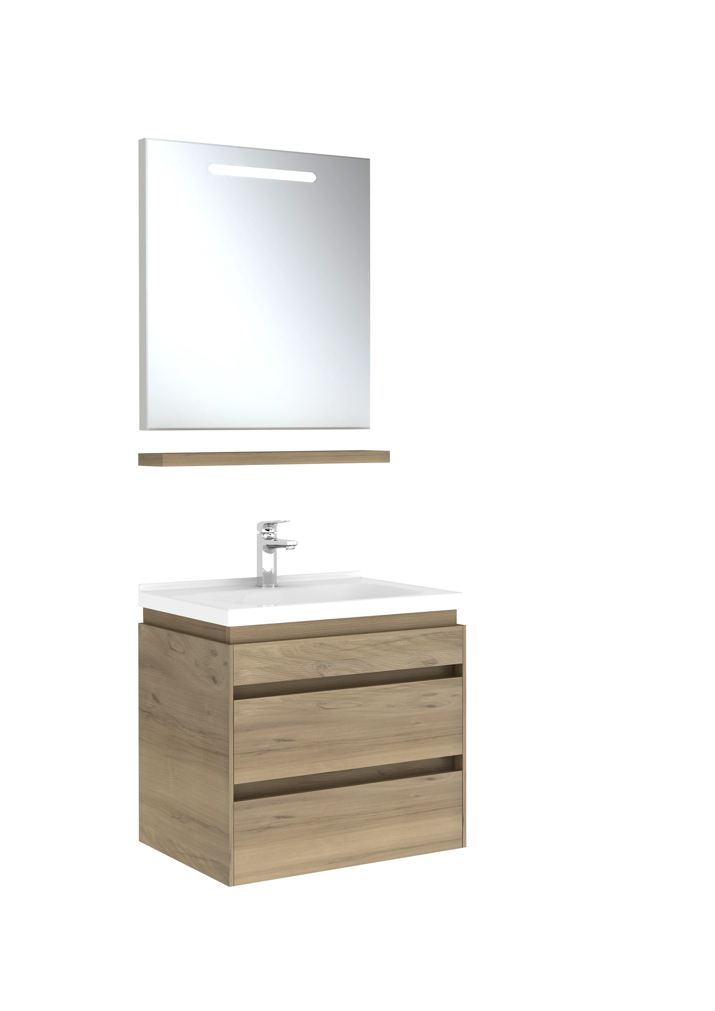 Idea 2.0 Çift Çekmeceli Set Pasific A 65 Cm
