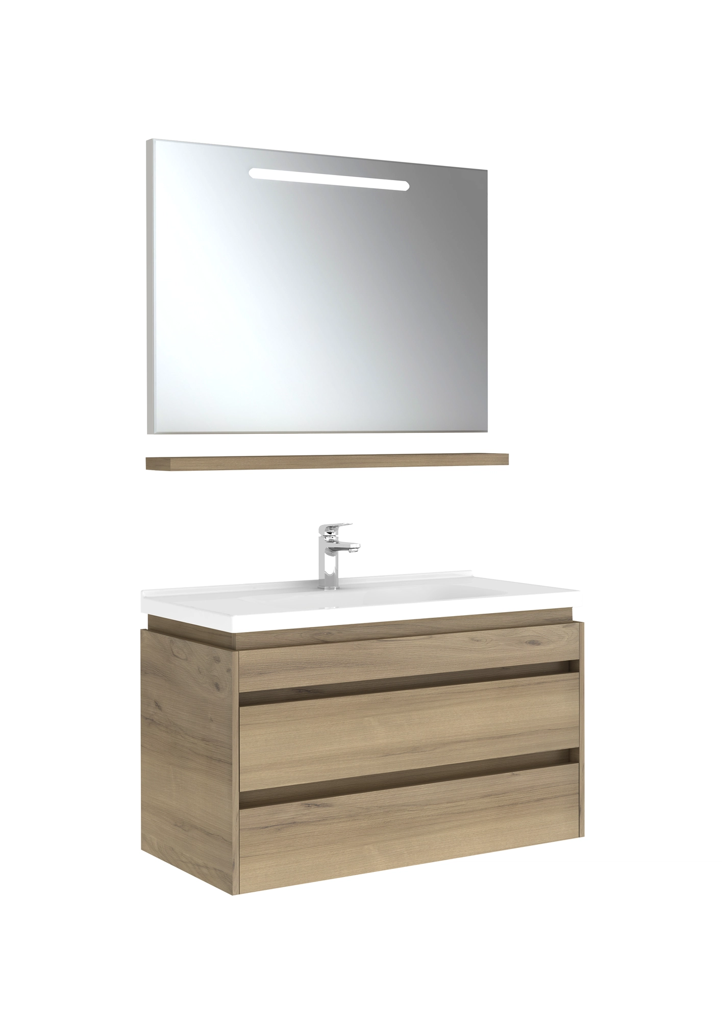 Idea 2.0 Çift Çekmeceli Set Pasific A 100 Cm