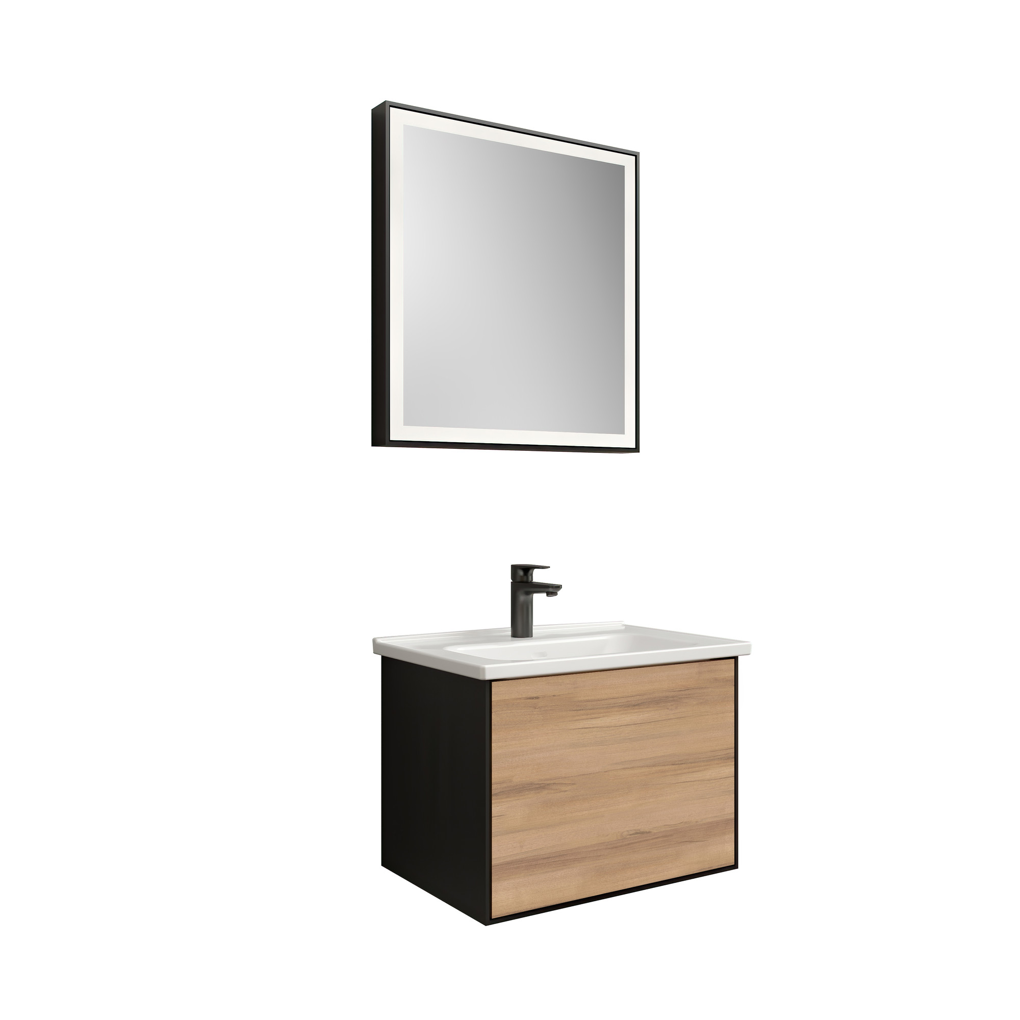 Mood Set Matte Black/Pasific A 65 Cm